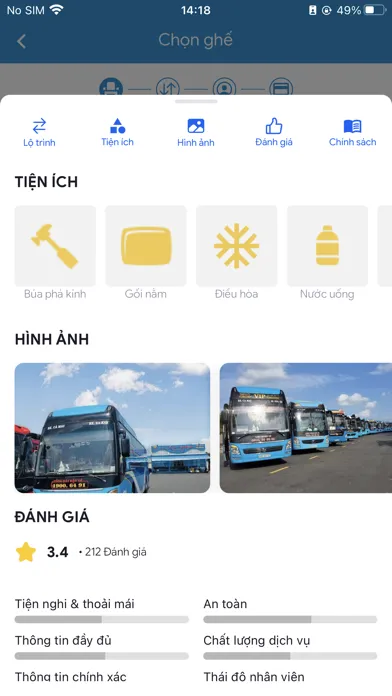 Captures d'écran de Xe Tuấn Hiệp