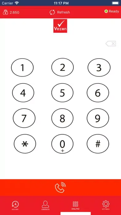 Vezon Dialer Screenshots