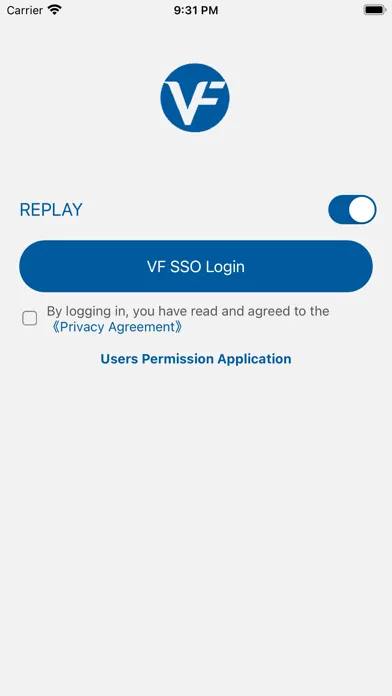 Tangkapan skrin VF REPLAY