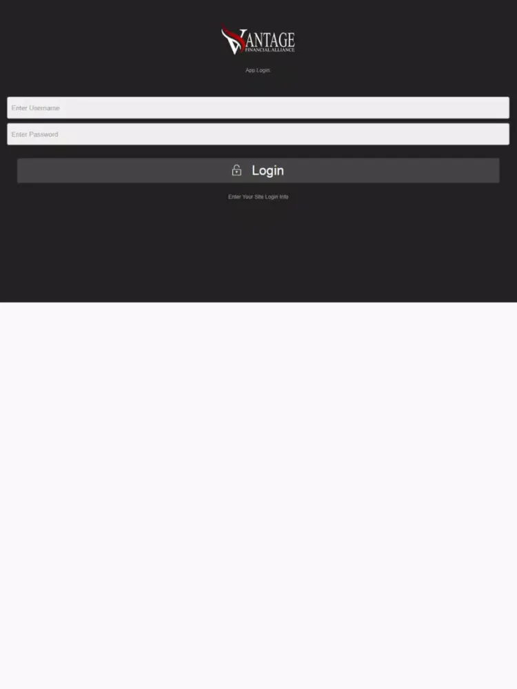 Capturas de tela do VFAmax App and System iPad 