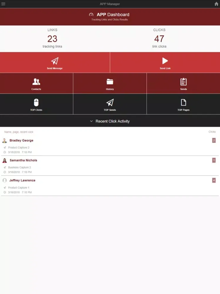 Capturas de tela do VFAmax App and System iPad 