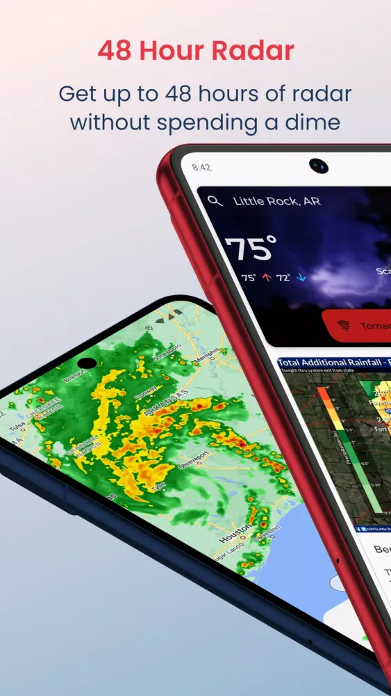 NWS Weather Report Screenshots