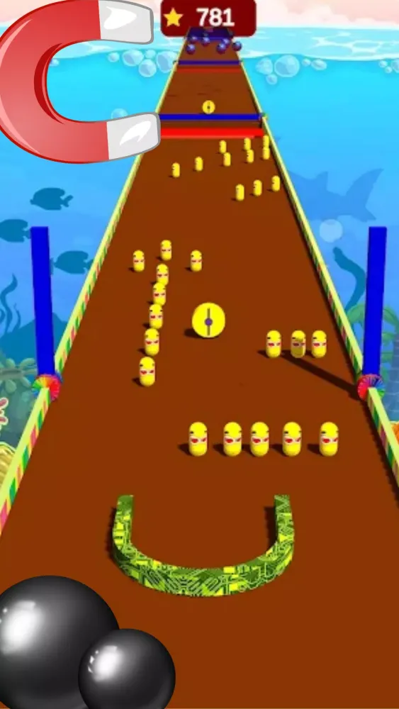Screenshot di Magnet Scoop Balls