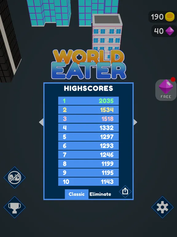 World Eater: Eat 'Em All iPad  سکرین شاٹس