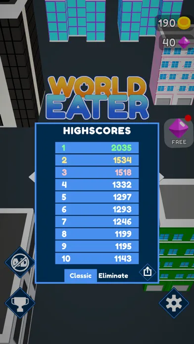 World Eater: Eat 'Em All سکرین شاٹس