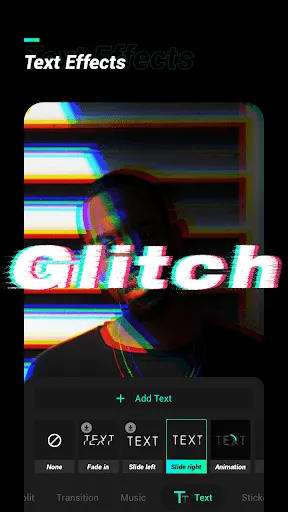 Glitch Video Effect Screenshots