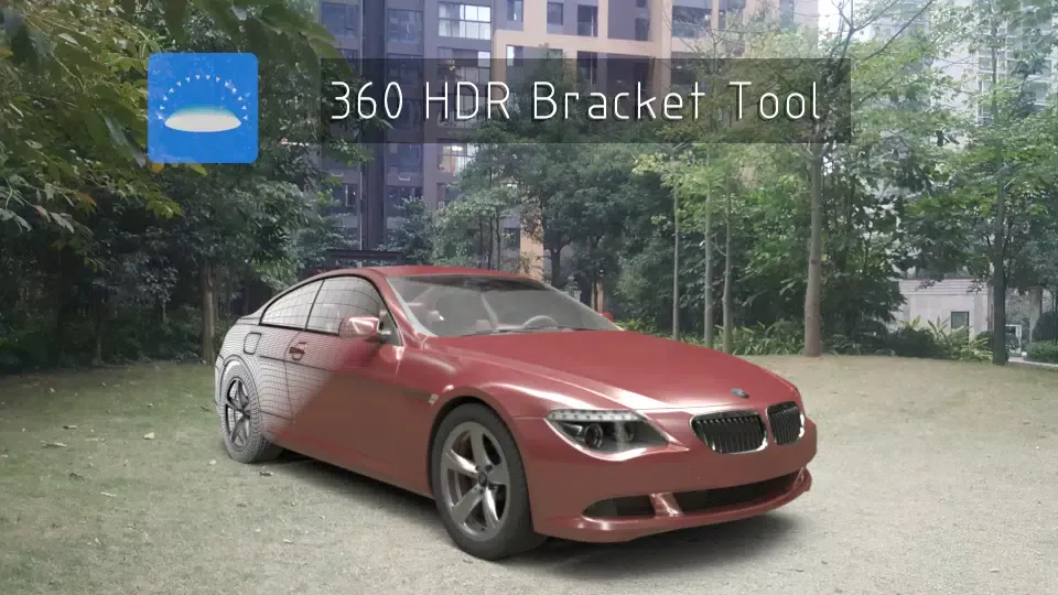 Capturas de tela do Three60 HDR Bracket Tool