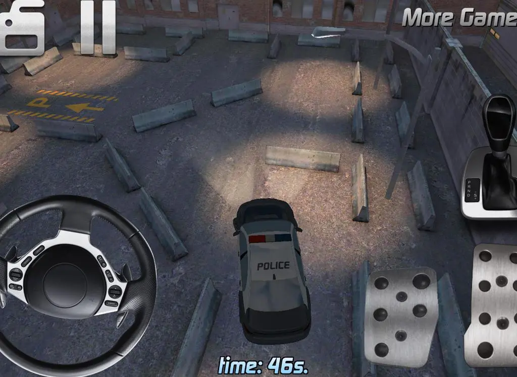 Police Parking 3D HD Ekran Görüntüleri