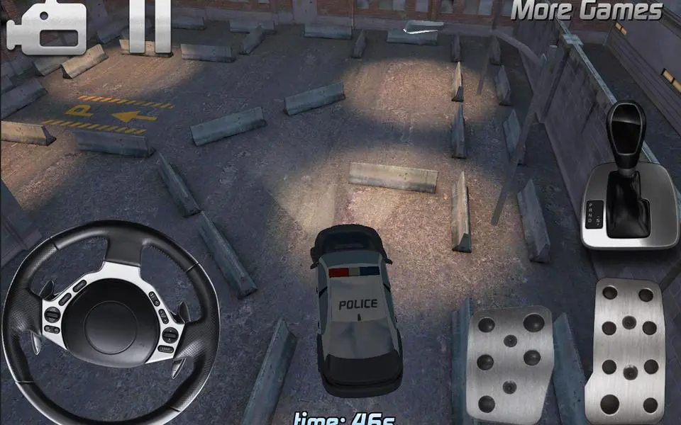 Police Parking 3D HD Ekran Görüntüleri