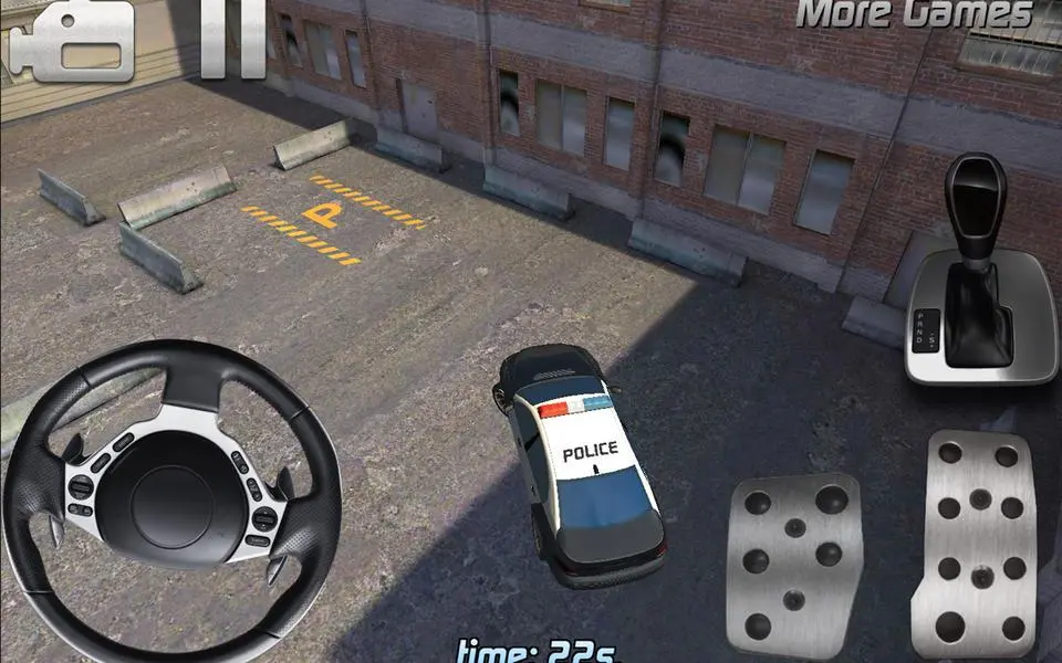 Police Parking 3D HD Ekran Görüntüleri