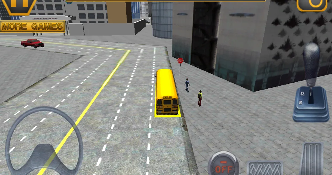 Zrzuty ekranu School Bus Extended