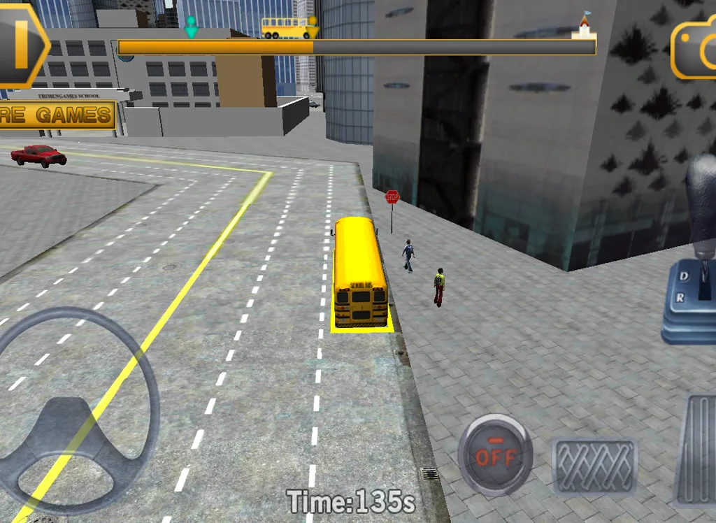 Zrzuty ekranu School Bus Extended