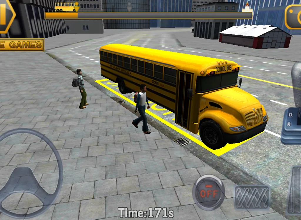 Zrzuty ekranu School Bus Extended