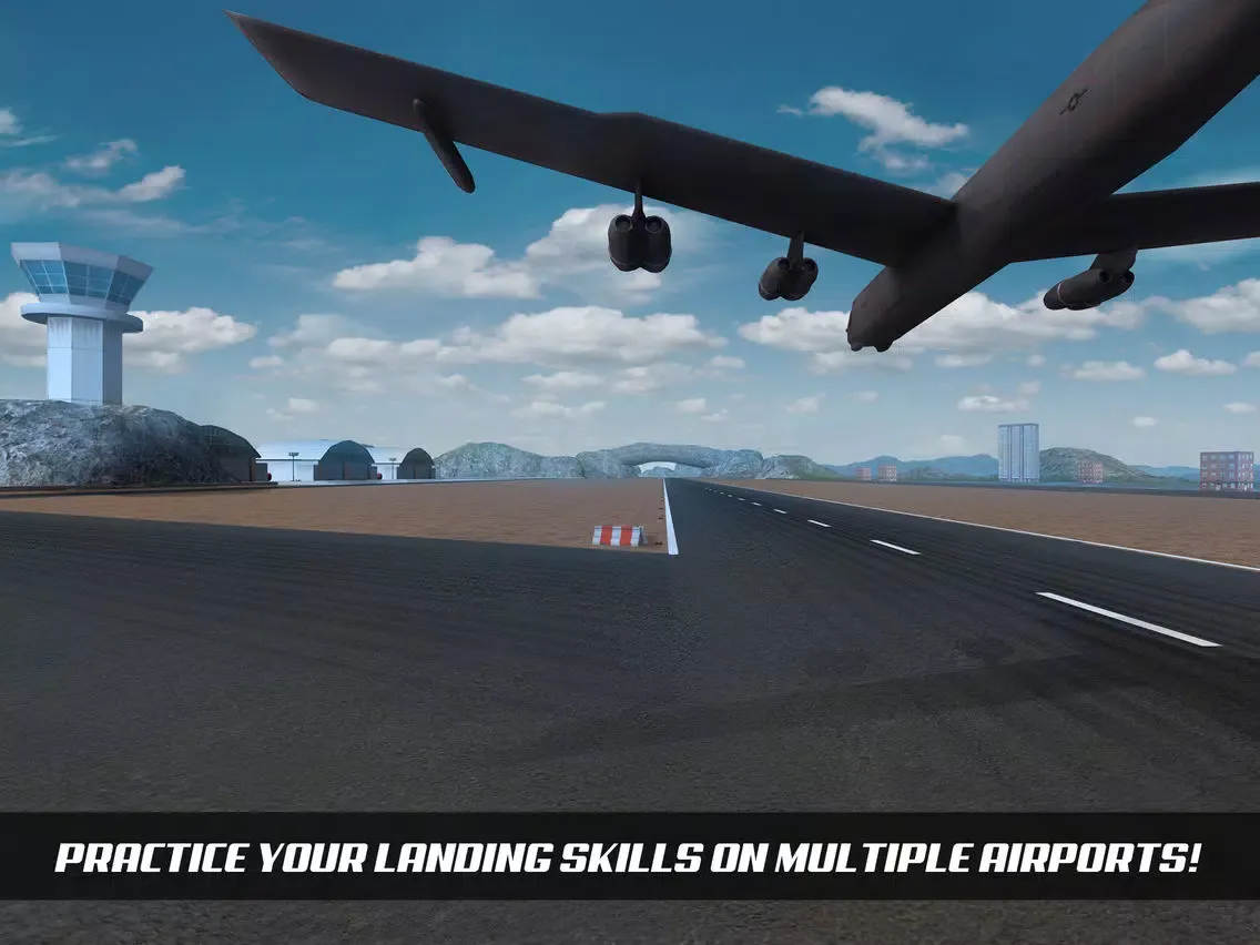 Captures d'écran de Airplane Alert Extreme Landing 3D iPad 