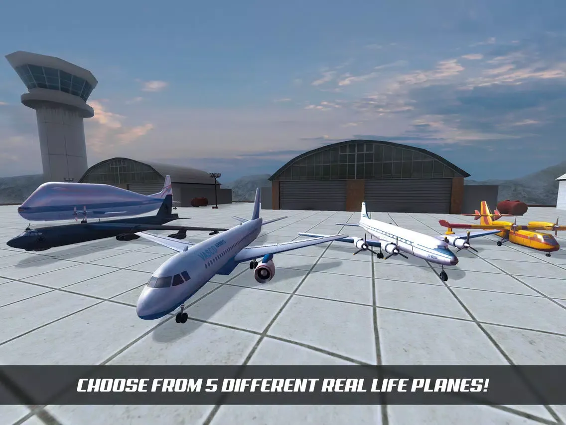 Captures d'écran de Airplane Alert Extreme Landing 3D iPad 