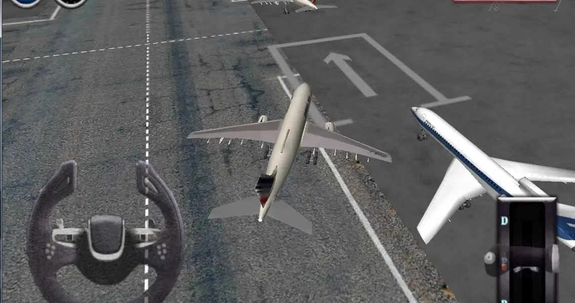 صور Airplane parking - 3D airport