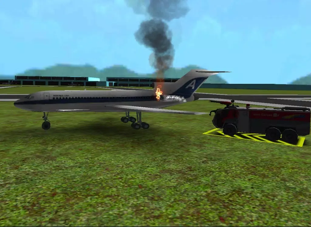 تصاویر Airport Fire Truck Simulator iPad 
