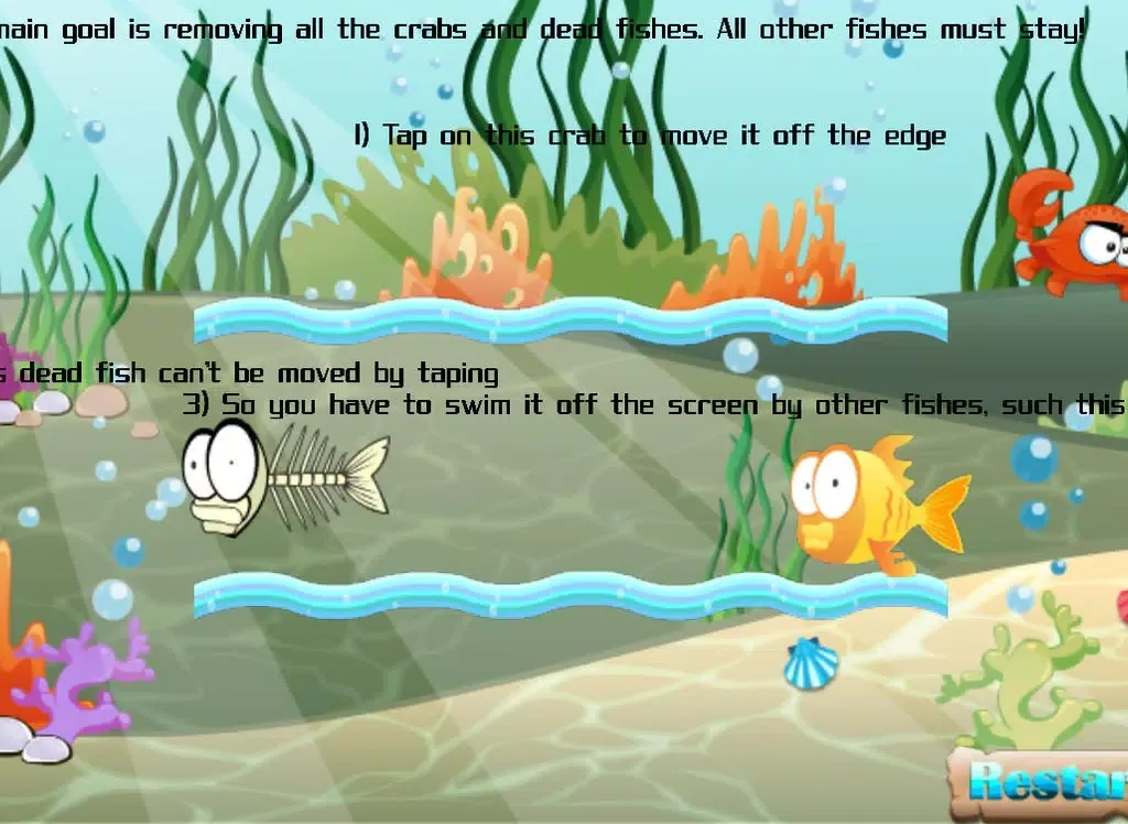 Capturas de pantalla de angry fish - kids game iPad 
