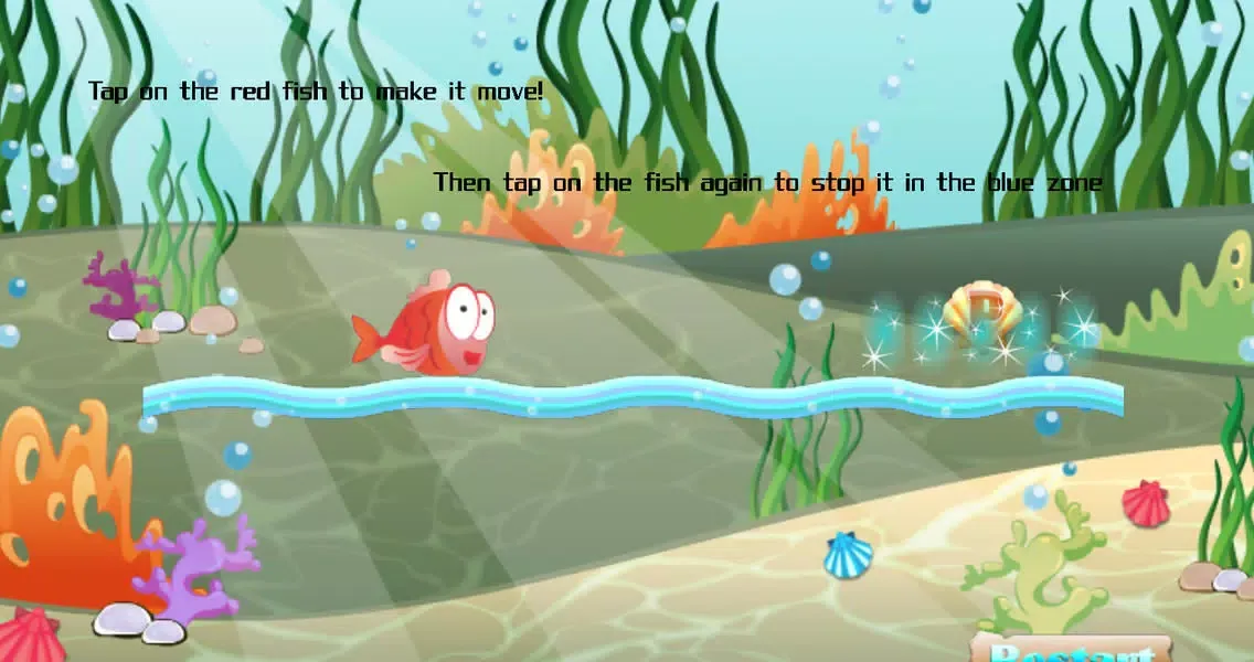 Capturas de pantalla de angry fish - kids game