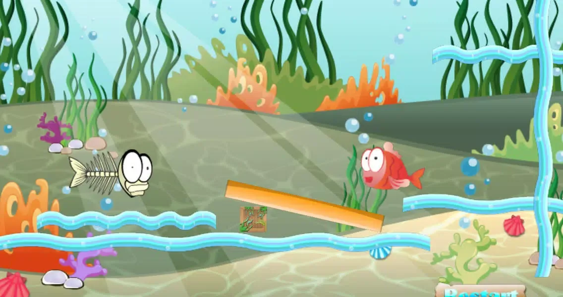 Capturas de pantalla de angry fish - kids game