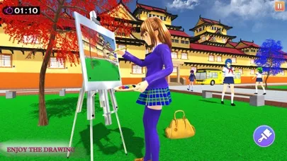 صور Anime Girl Life High School 3D