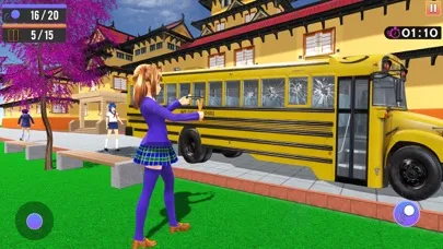صور Anime Girl Life High School 3D