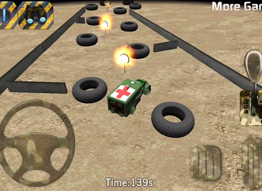 Capturas de tela do Army Parking 3D - Parking Game iPad 
