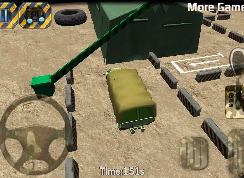 Capturas de tela do Army Parking 3D - Parking Game iPad 