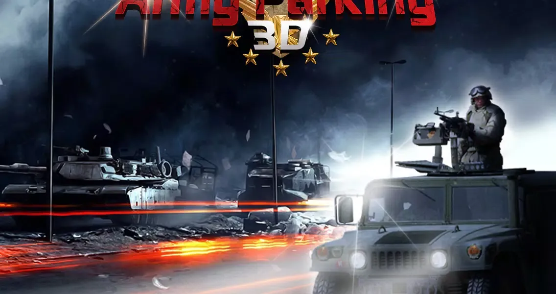 Capturas de tela do Army Parking 3D - Parking Game