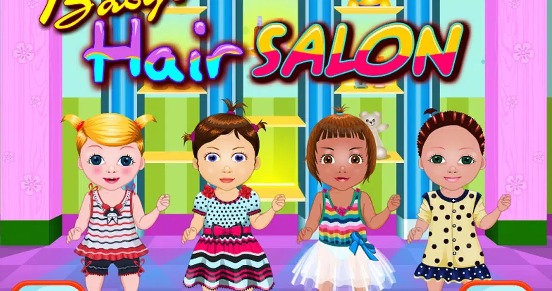 Baby kids salon – Haircutting Screenshots