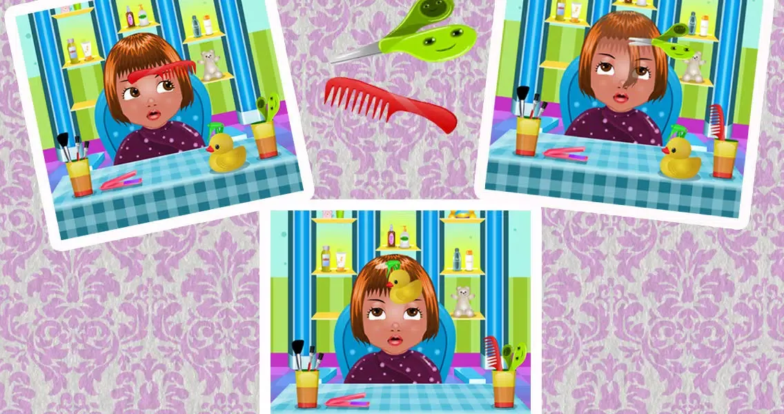 Baby kids salon – Haircutting Screenshots