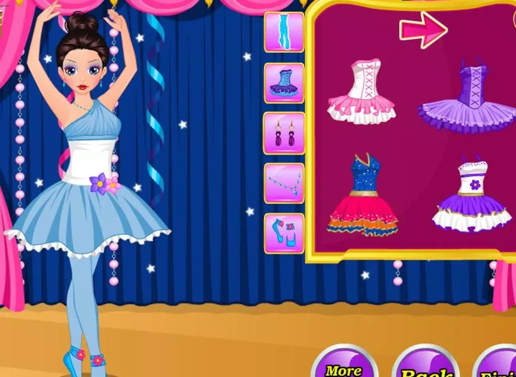 Ảnh chụp màn hình của Ballet Dancer - Dress Up Game iPad 