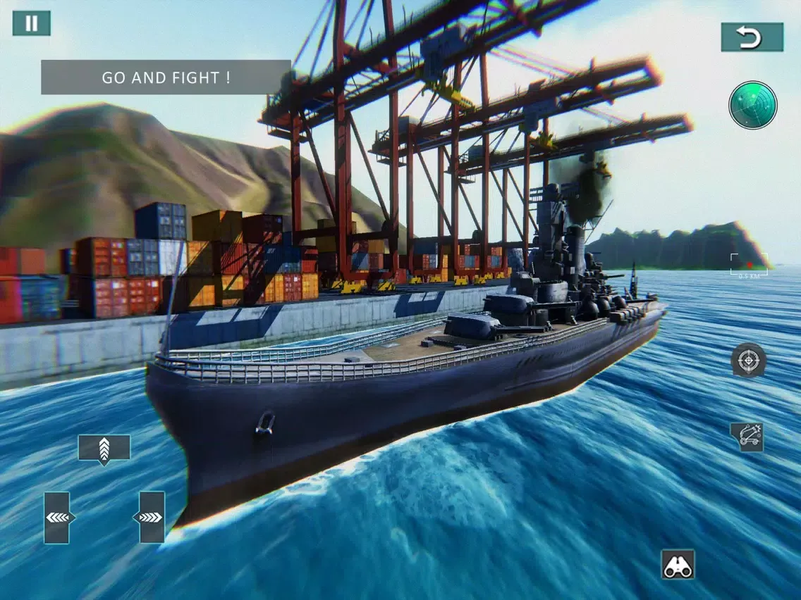 Capturas de pantalla de Battleships Blitz Naval Battle iPad 
