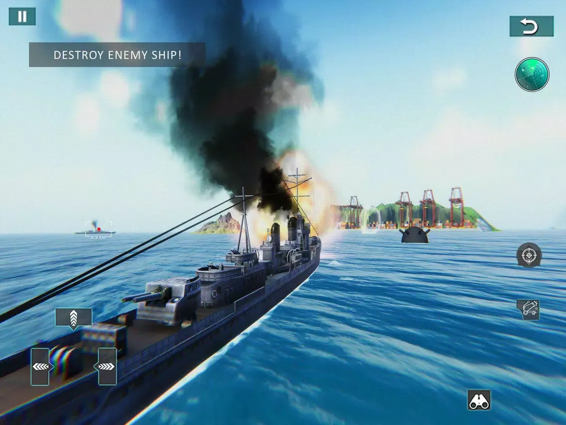 Capturas de pantalla de Battleships Blitz Naval Battle iPad 