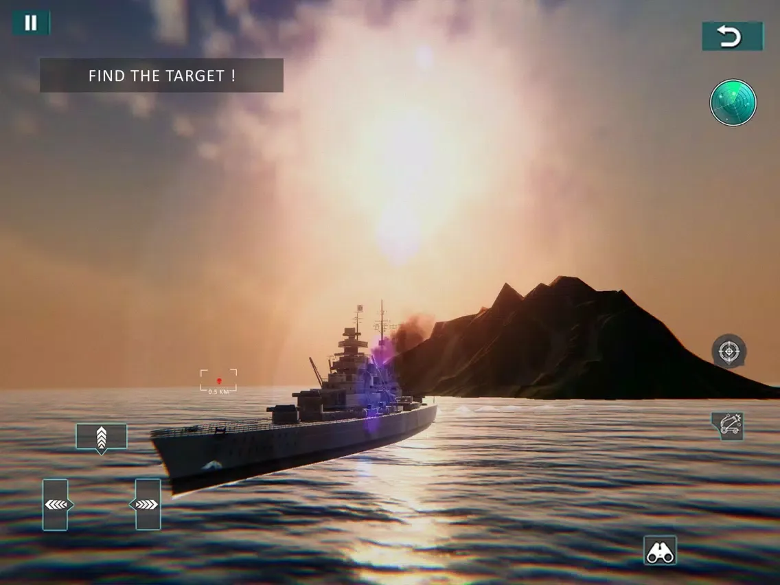 Capturas de pantalla de Battleships Blitz Naval Battle iPad 