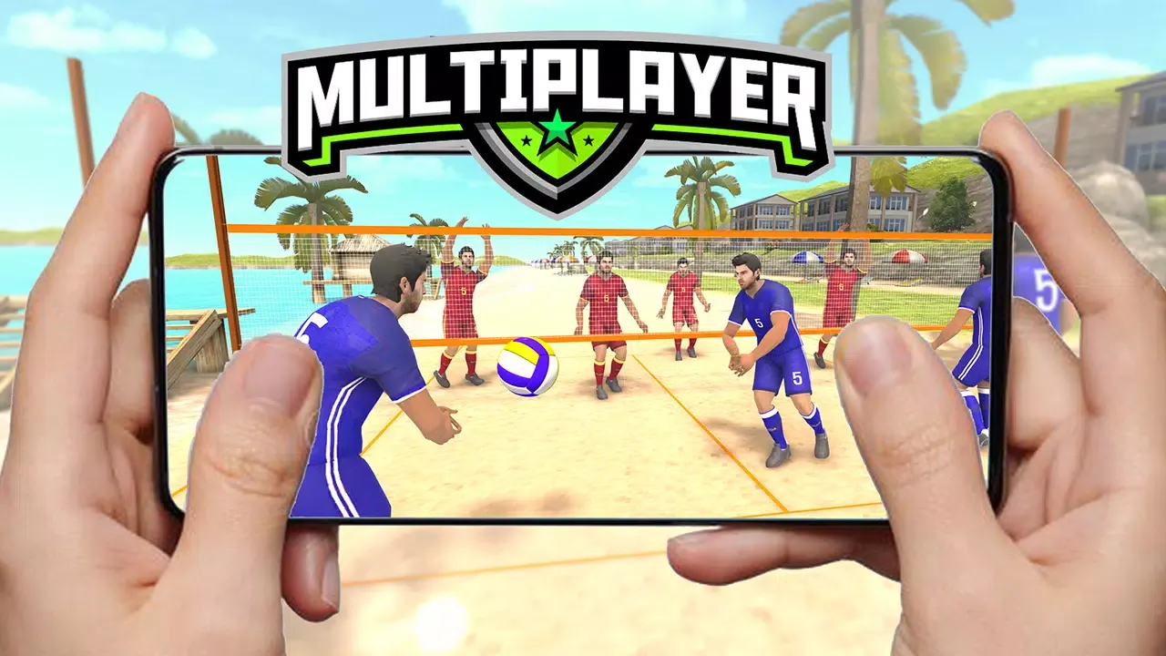 Volleyball 3D Offline Sim Game Screenshots