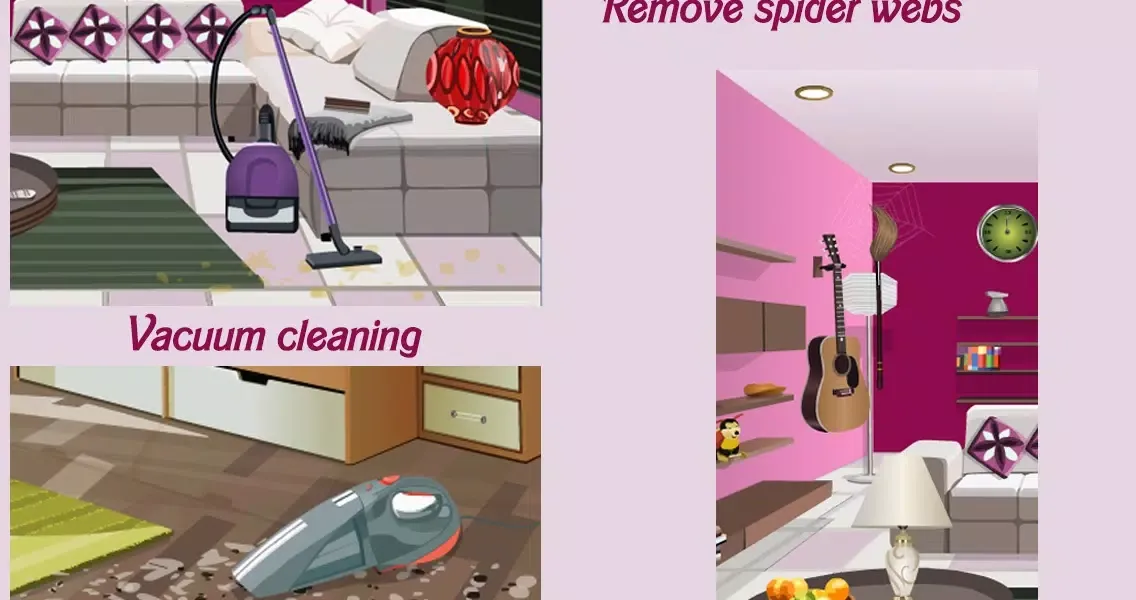 Capturas de pantalla de Big house clean Up decoration
