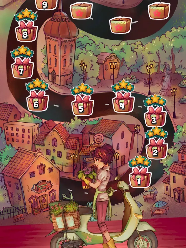 صور Blossom Jam: Flower Shop iPad 