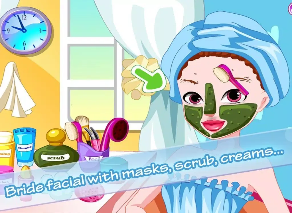Bride Preparation Facial Spa iPad 应用截图