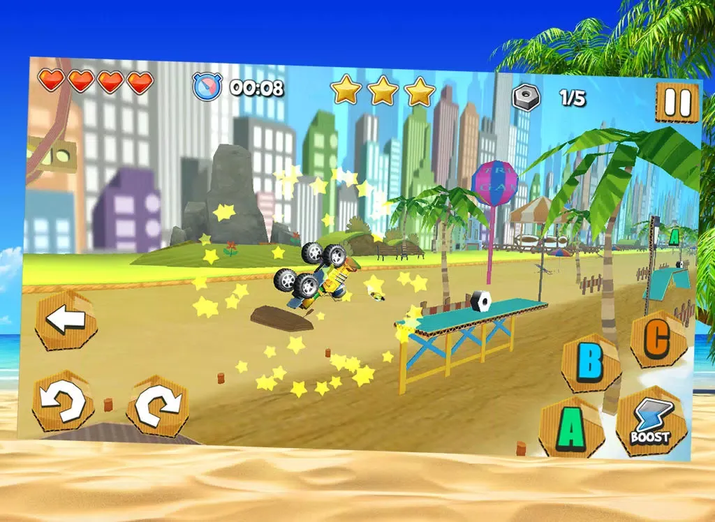 Buggy Car Stunts 3D iPad  Ekran Görüntüleri