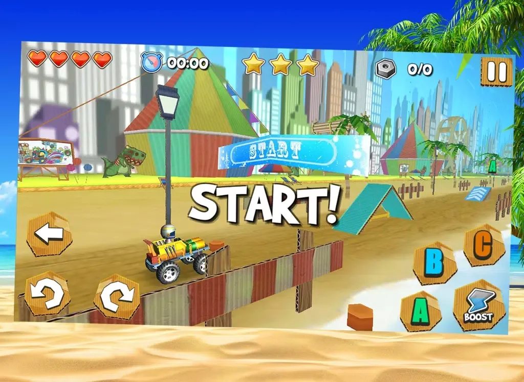 Buggy Car Stunts 3D iPad  Ekran Görüntüleri