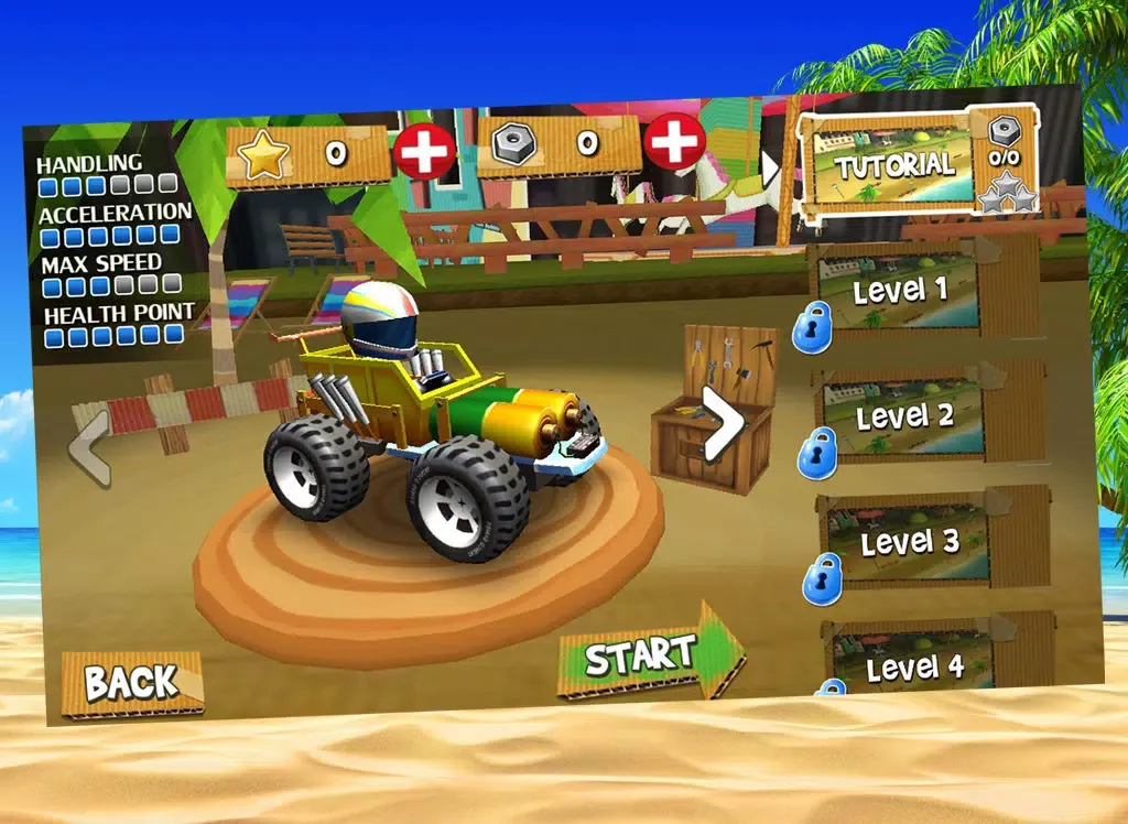 Buggy Car Stunts 3D iPad  Ekran Görüntüleri