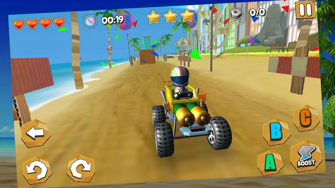 Buggy Car Stunts 3D Ekran Görüntüleri