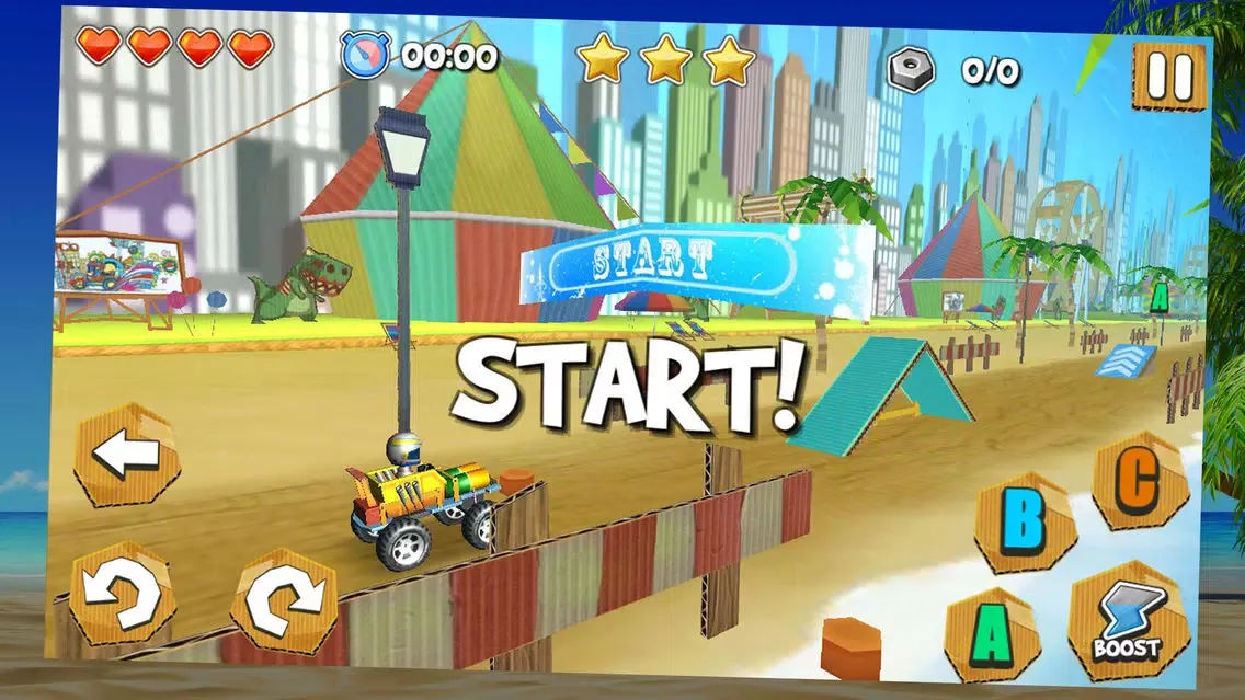 Buggy Car Stunts 3D Ekran Görüntüleri