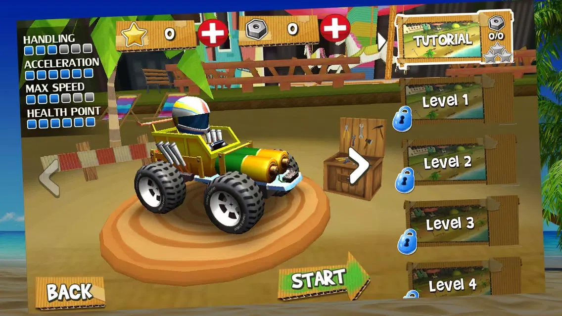Buggy Car Stunts 3D Ekran Görüntüleri