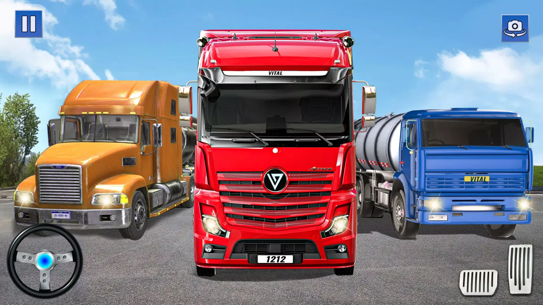 Tangkapan layar Heavy Oil Tanker Truck Games