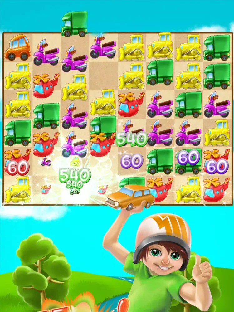 Cars Puzzle Adventure Travel iPad  Screenshots