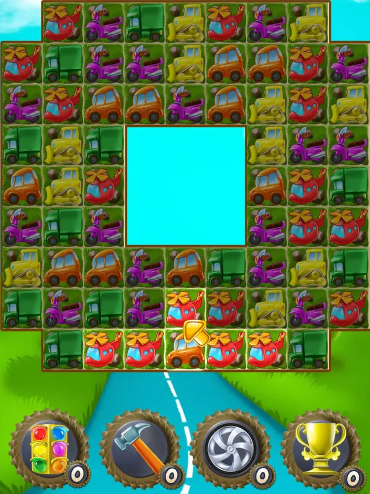 Cars Puzzle Adventure Travel iPad  Screenshots