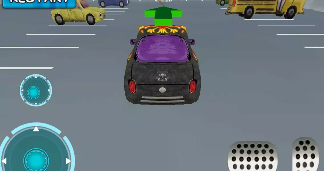Cartoon Car Parking 3D Screenshots