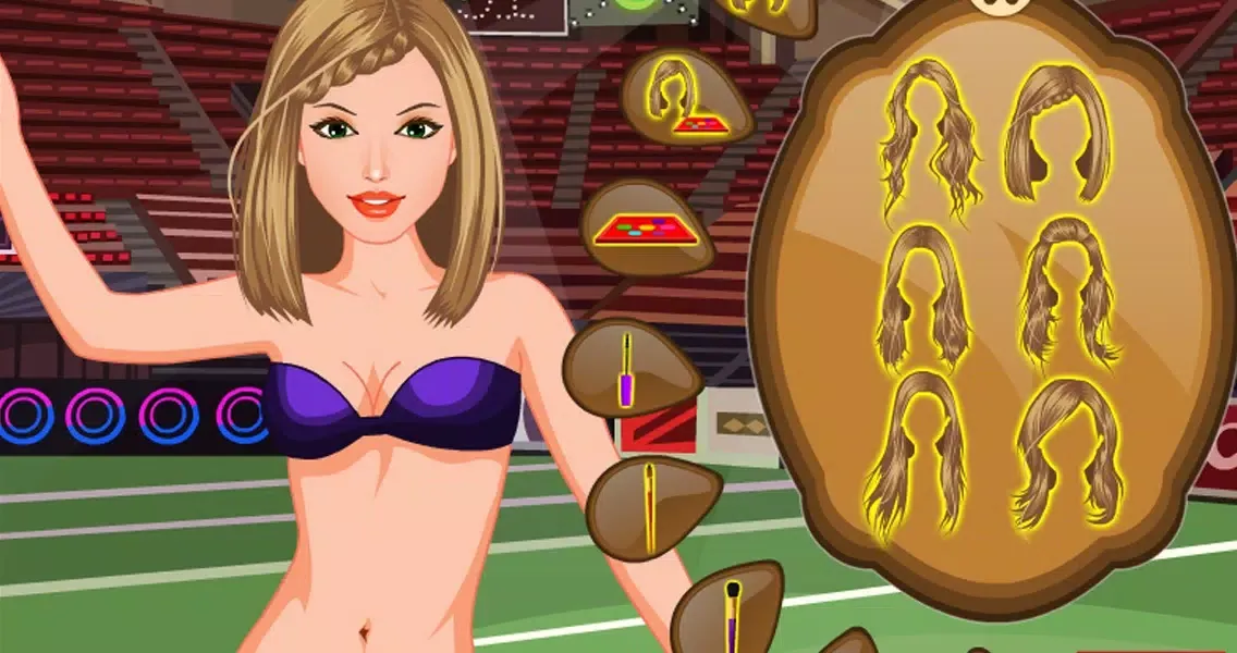 Cheerleader dressup سکرین شاٹس